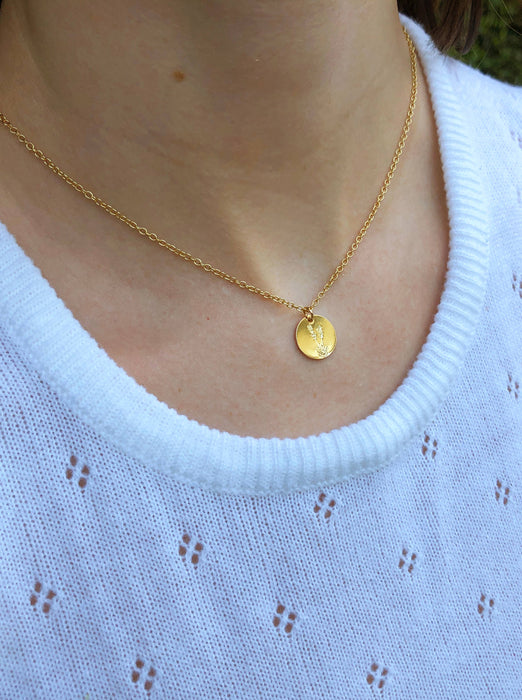 Botanical Necklace - Lavender