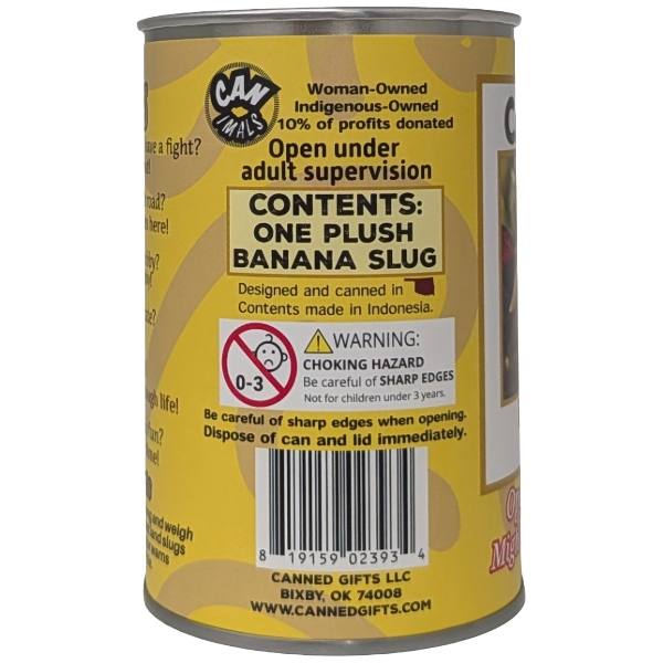Canned Banana Slug