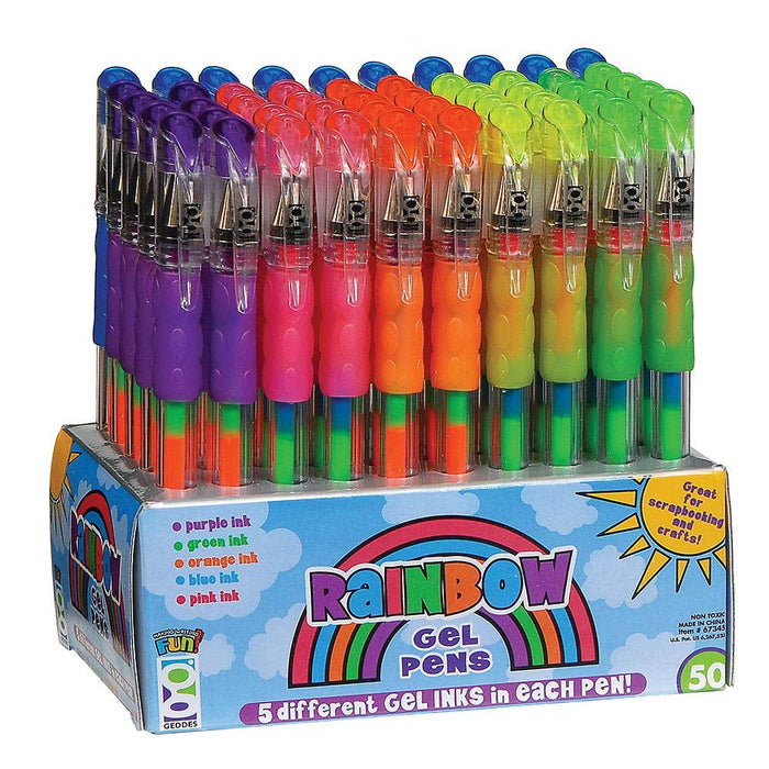 Rainbow Gel Pen