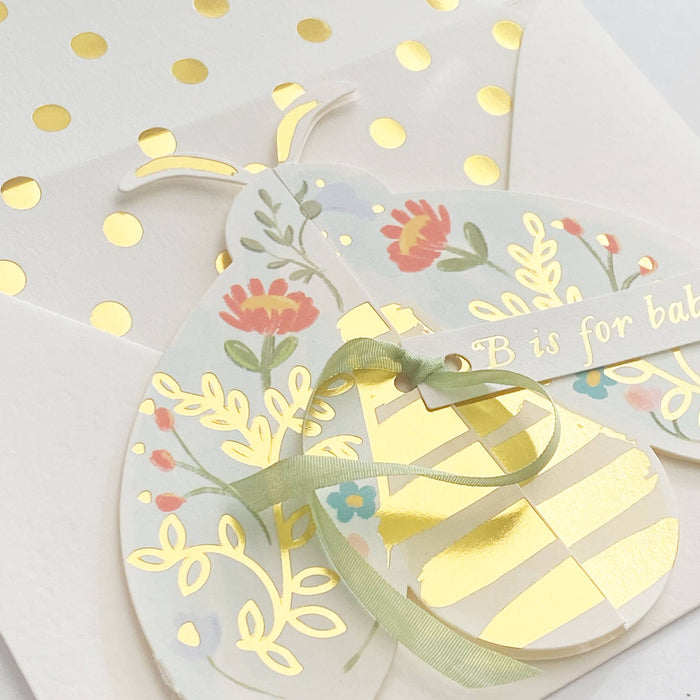 Bee is for Baby Greeting Card