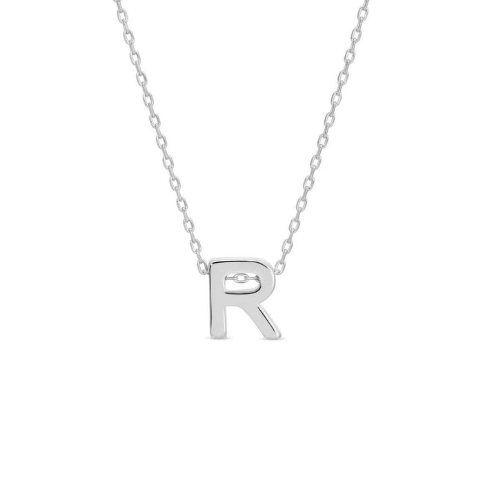Small Initial Necklace
