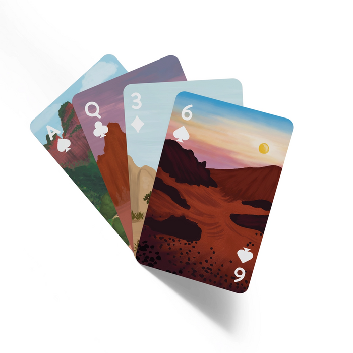 National Parks Art Playing Cards