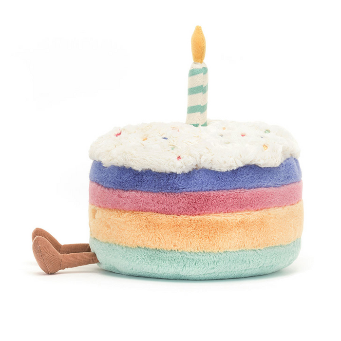 Jellycat Rainbow Birthday Cake