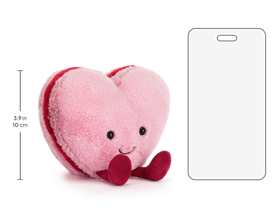 Jellycat Amuseables Colette Heart Macaron