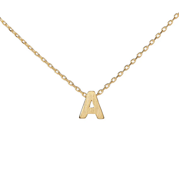 Gold Initial Necklace