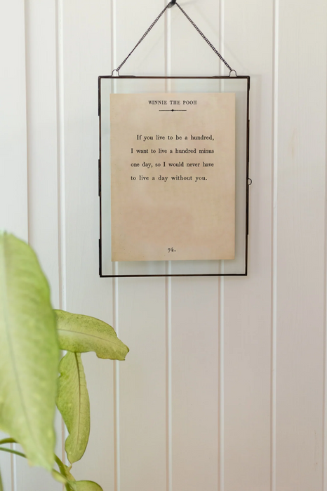 12"x16" Winnie The Pooh Book Collection Art Poster - Cream