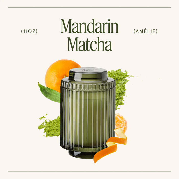 Amélie – Mandarin Matcha Candle