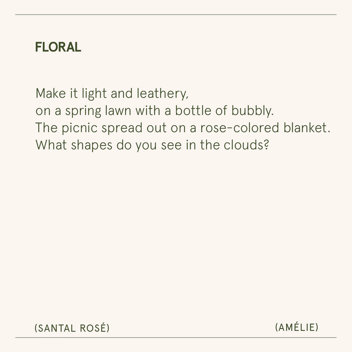 Amélie – Santal Rosé Candle