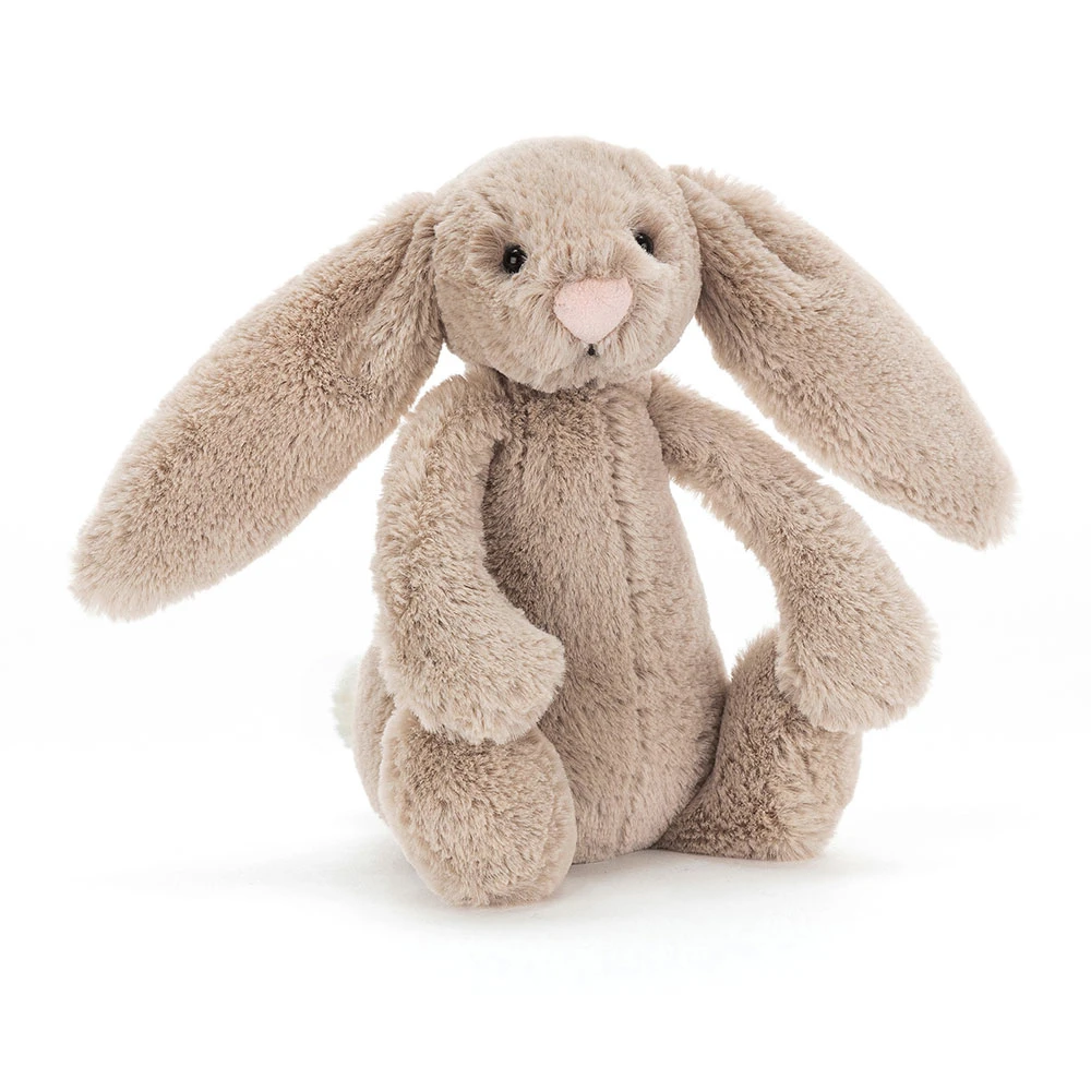 beige bunny stuffed animal