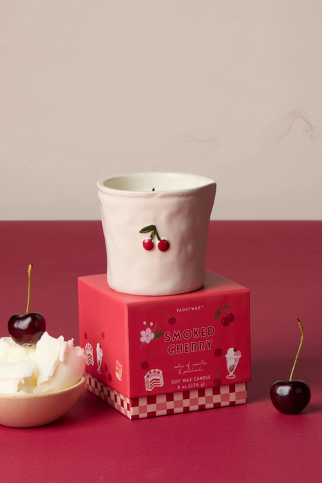 Cherry Bistro 8oz Candle - Smoked Cherry