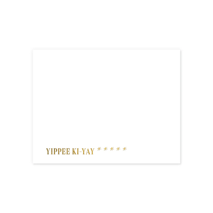 Yippiee Ki-Yay Boxed Note Set
