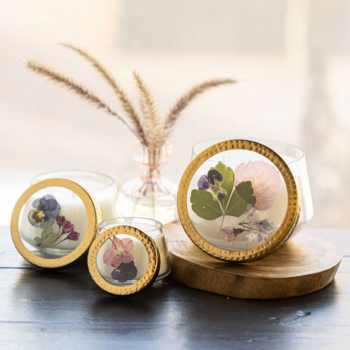 Accent Botanical Candle - Blushing Rosewood