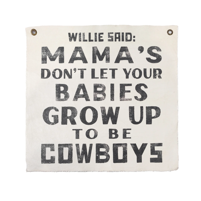 Willie Said Wall Canvas