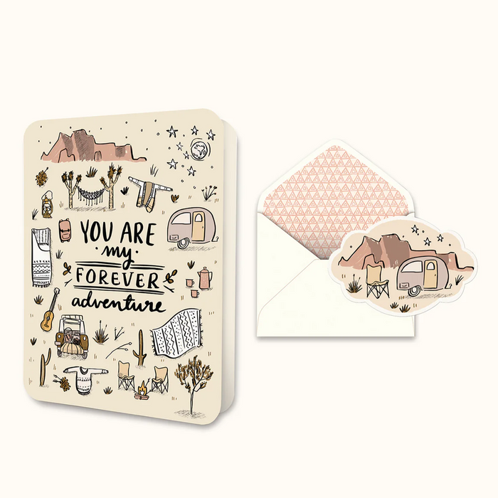 Forever Adventure Greeting Card