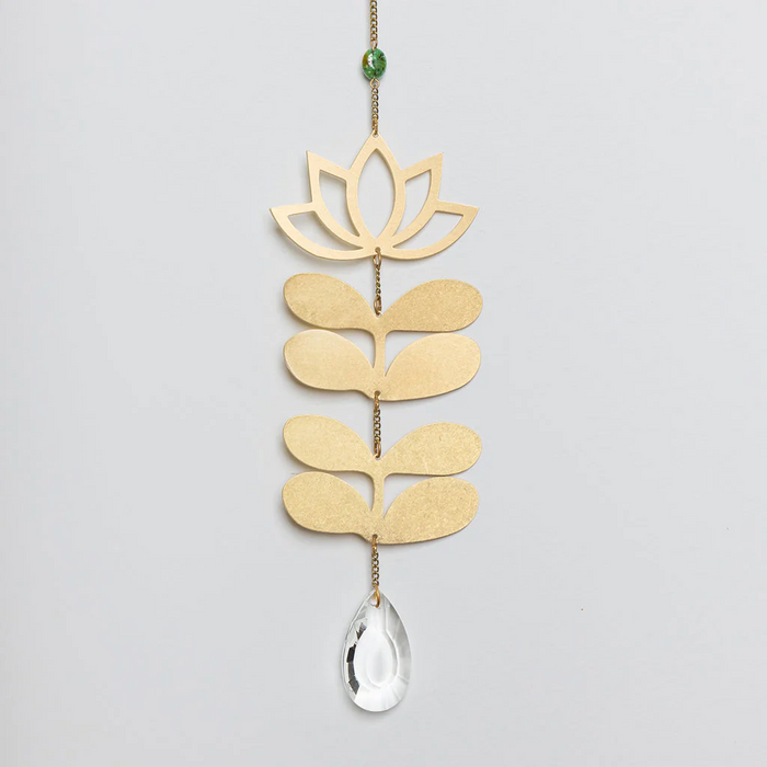 Suncatcher - Lotus / African Turquoise