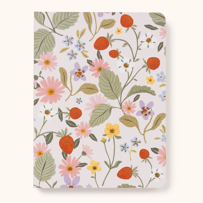 Floral patterned product on a white background