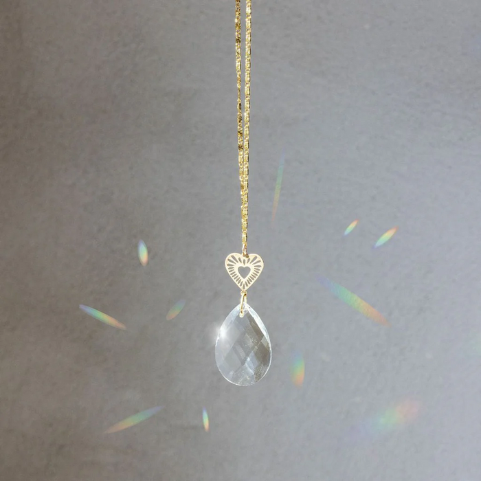 Pocket Suncatcher - Radiating Heart