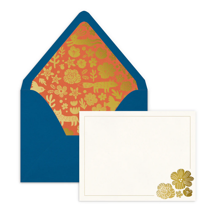 Smitten x Fugu Luxe Lined Note Set- Set of 10