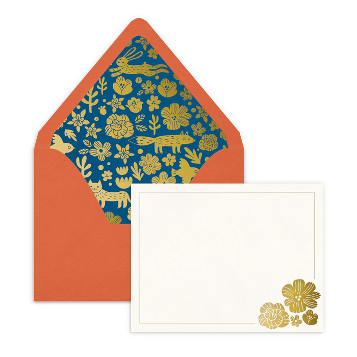 Smitten x Fugu Luxe Lined Note Set- Set of 10