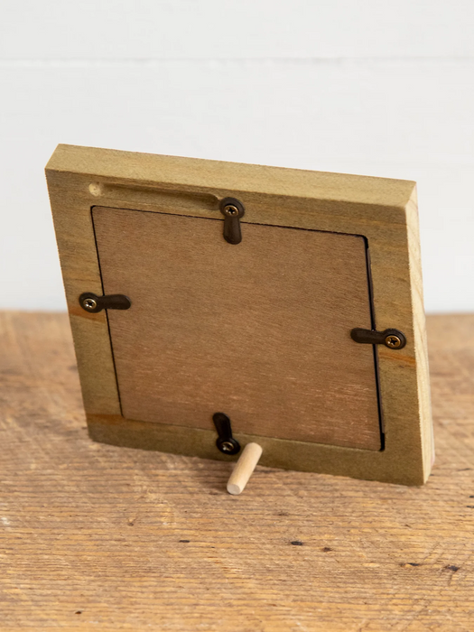 Mini Heart Wooden Picture Frame