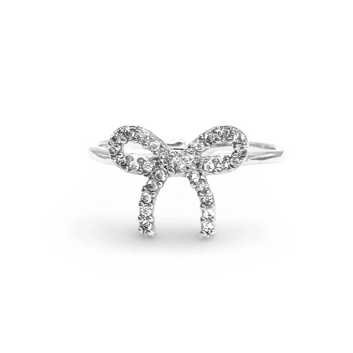 Textured Bow Ring