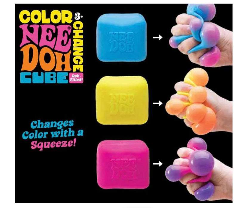 Color Change Cube NeeDoh