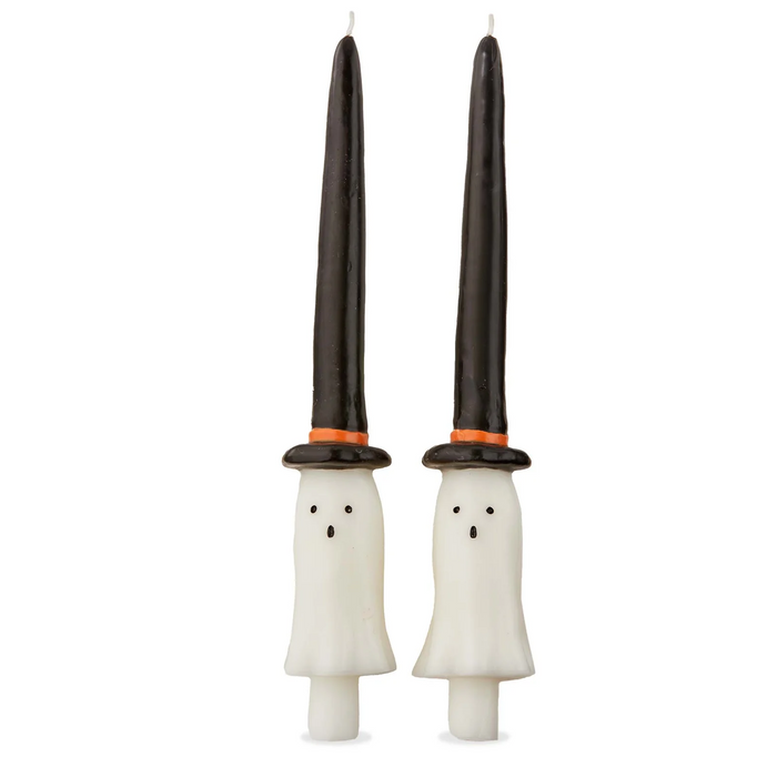Witchy Ghost Taper Candle