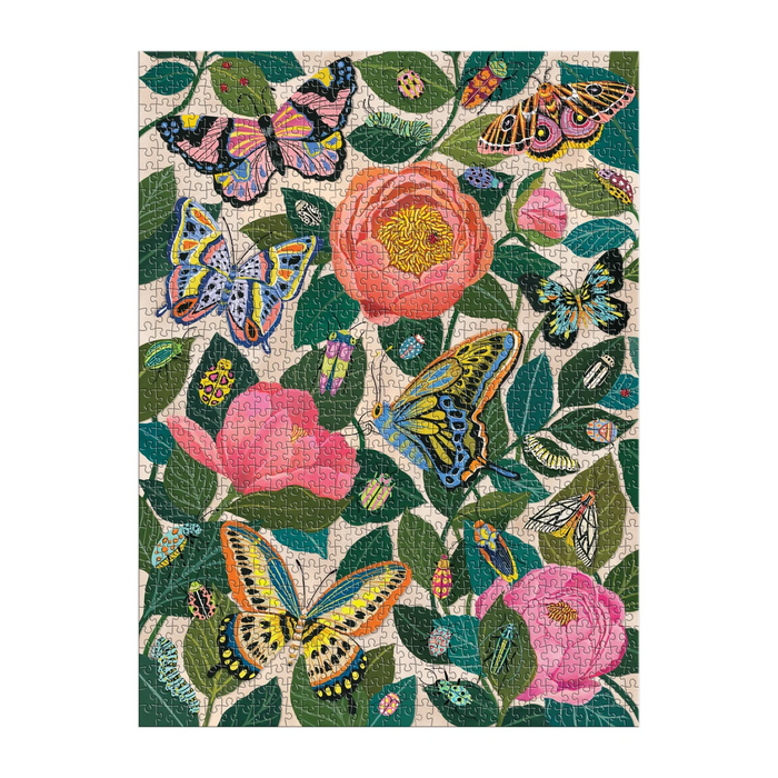 Between the Blooms 1000 Piece Foil Puzzle