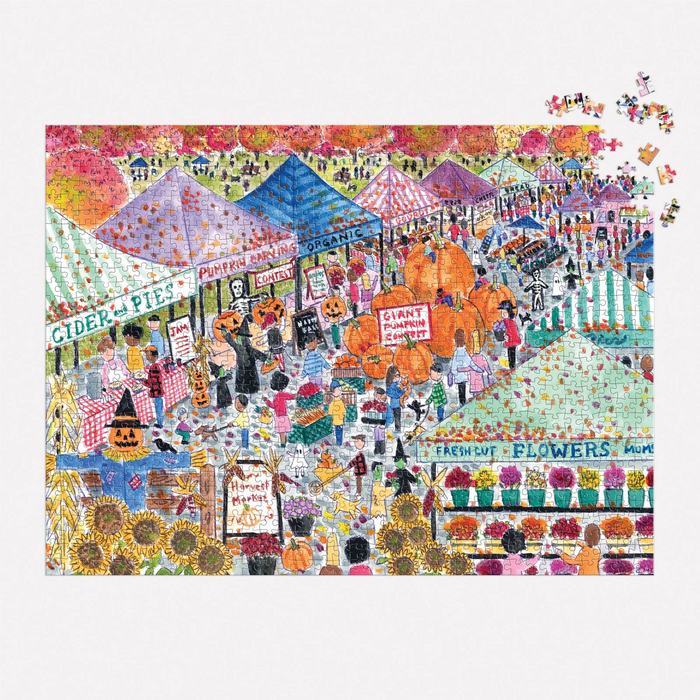 Michael Storrings Harvest Market 1000 Piece Puzzle