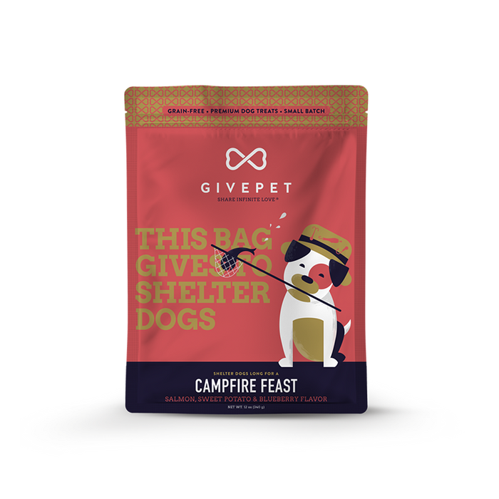 Campfire Feast Baked Dog Biscuits - 11oz Bag