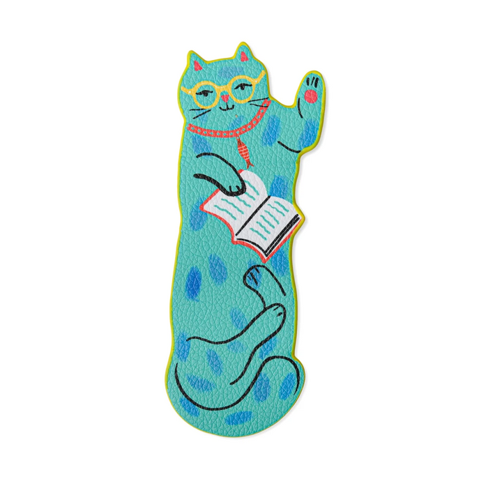 Hijinx Leatherette Bookmark - Cat