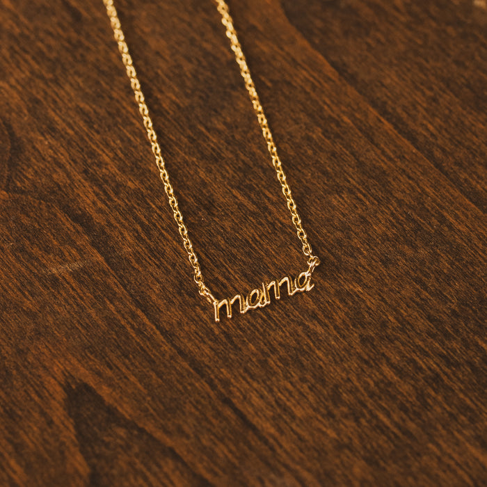 Mini Mama Necklace