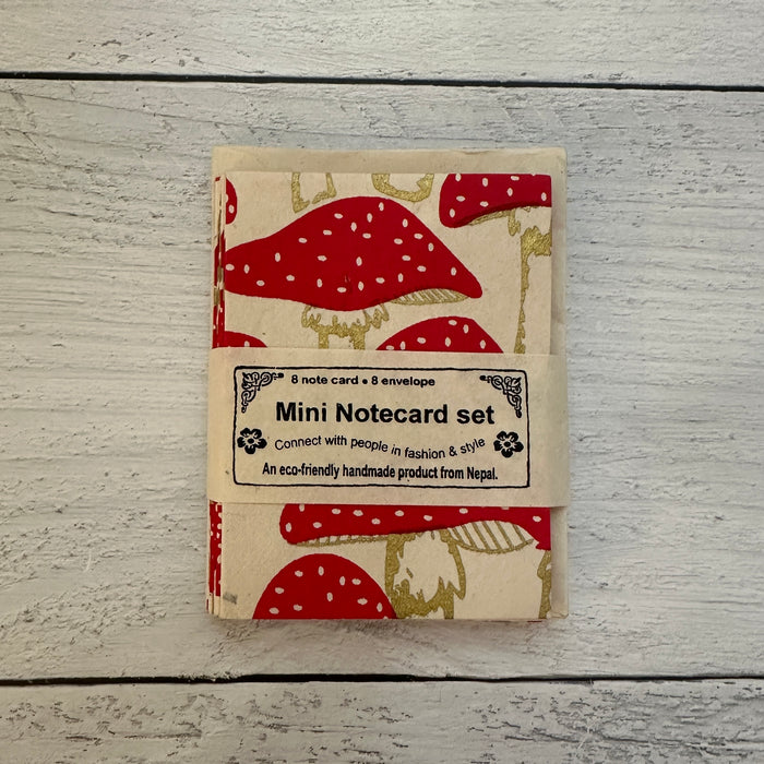 Mushroom Mini Gift Card Set