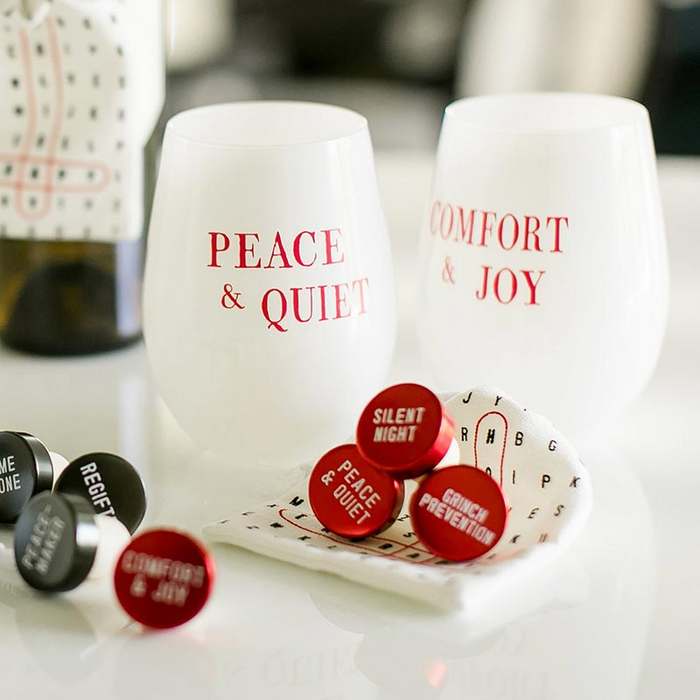 Holiday Therapy Wine Stoppers