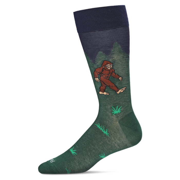 Bigfoot Is Real - Bamboo Men's Crew Socks