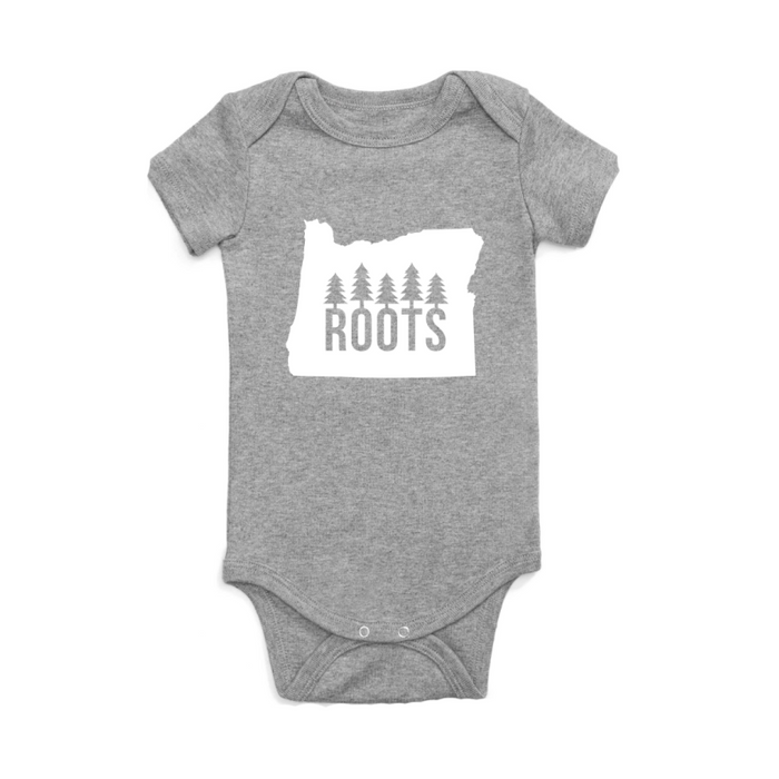 ROOTS - Light Grey Onesie