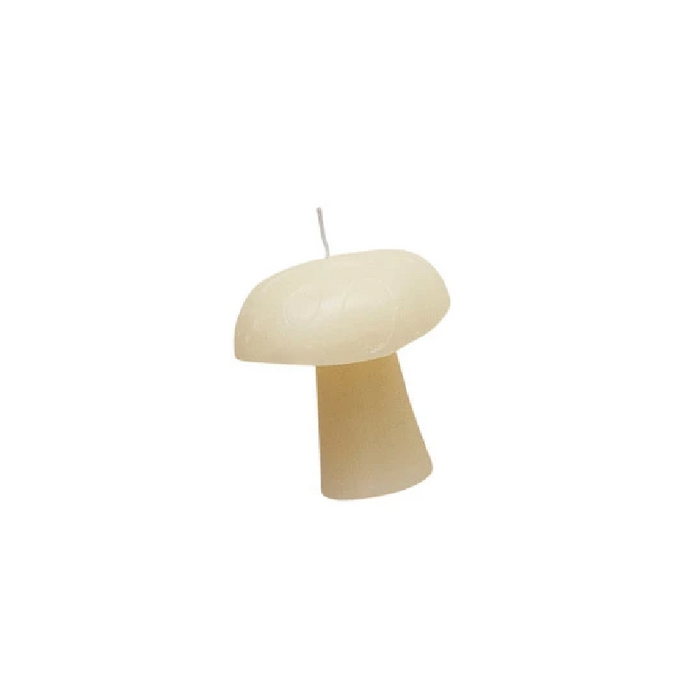 Unscented Mushroom Shaped Candle