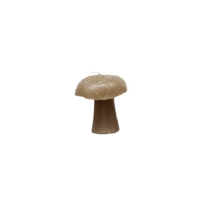 Unscented Mushroom Shaped Candle