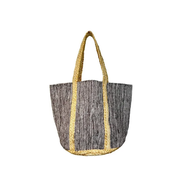 Isla Cotton and Jute Tote