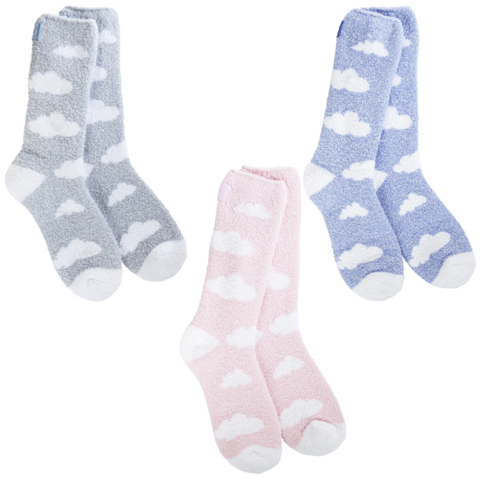 Cozy Cloud Crew Socks