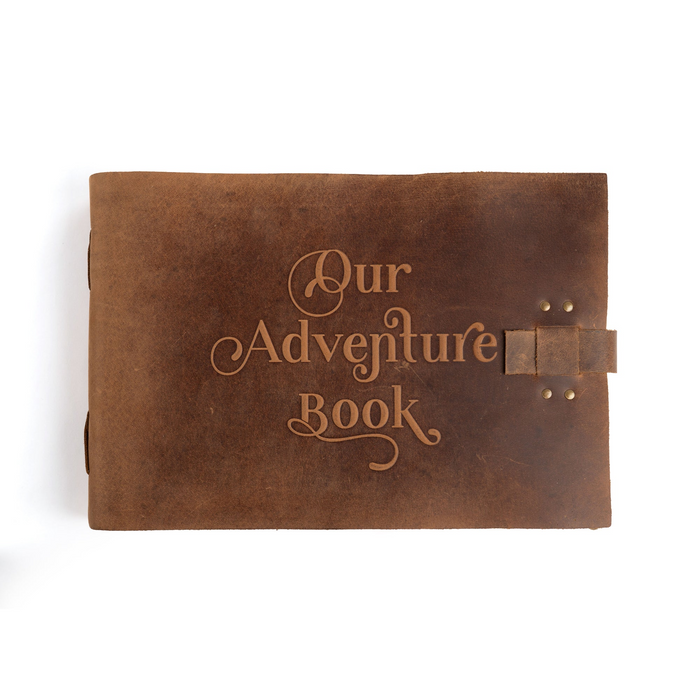Embossed Our Adventure Guest Book