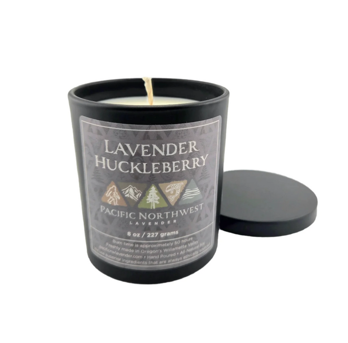 Lavender Huckleberry Soy Candle