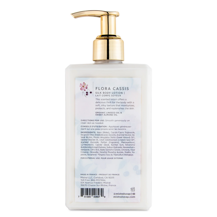 Luxe Silk Body Lotion Flora Cassis