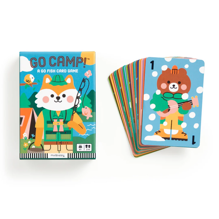 Go Camp! Go Fish Card Game
