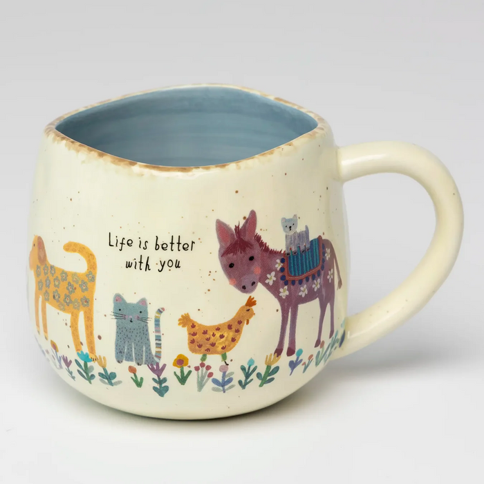 Artisan Coffee Mug - Life Is Better With You