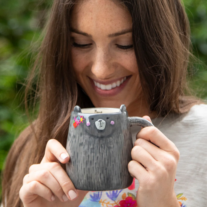 Grey Mama Bear Mug