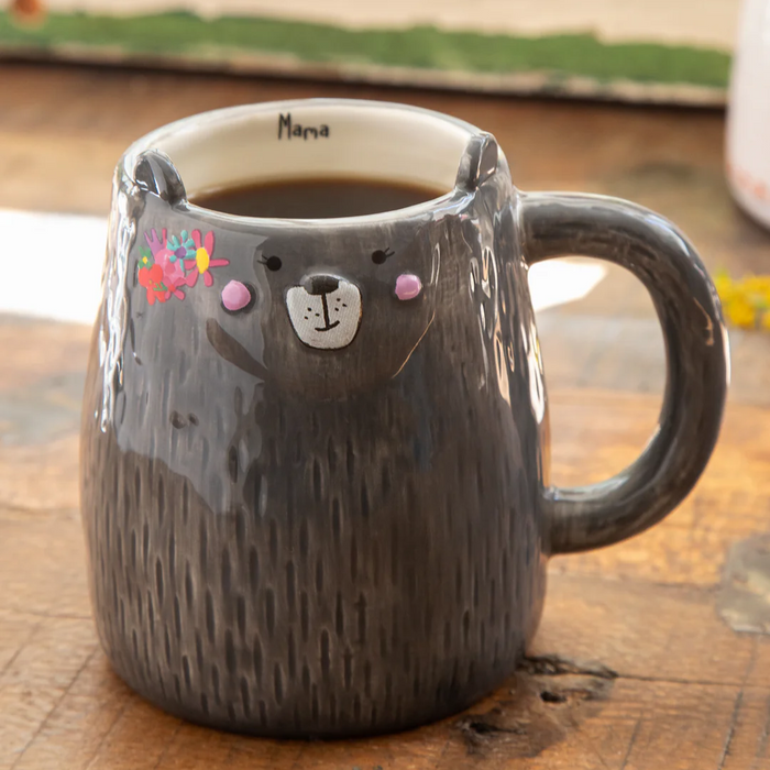 Grey Mama Bear Mug