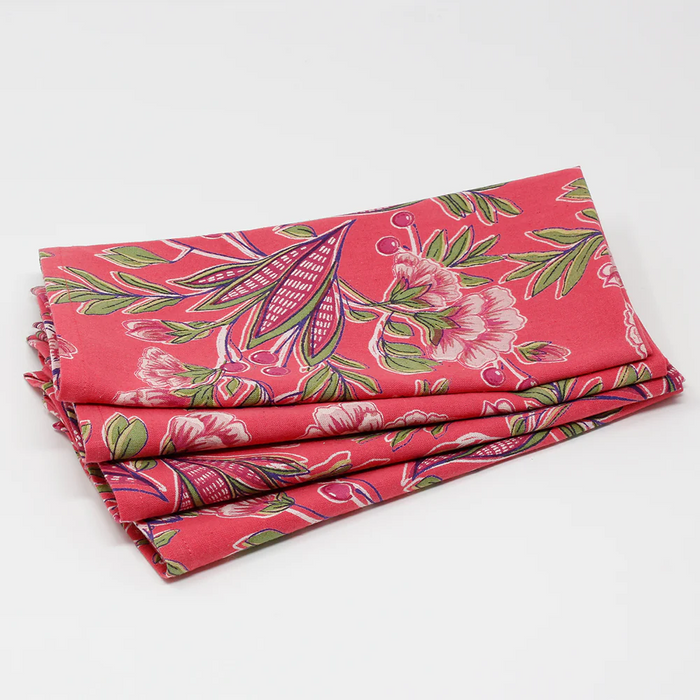 Celine Magenta Napkins- Set of 4