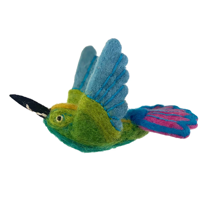 Woolie Mango Hummingbird Ornament