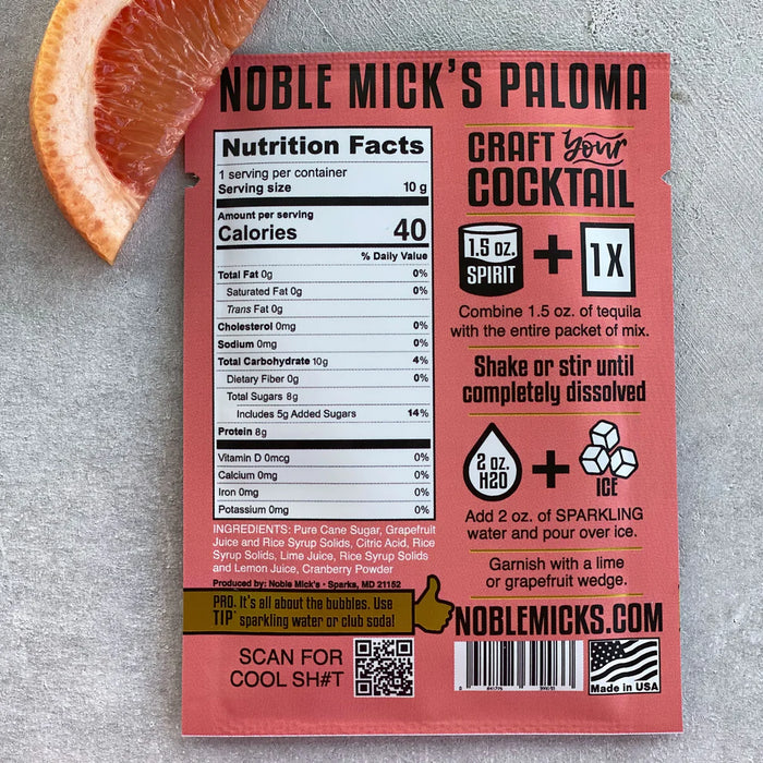 Paloma Single Serve Cocktails